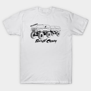 Buckin Crazy Bronco - Black Print T-Shirt